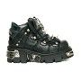 Low Boot M. 110-S1 zwart lage schoen met Low Boot M. 110-S1 zwart lage schoen met